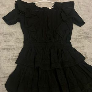 Loveshackfancy Natasha dress black size p/xxs